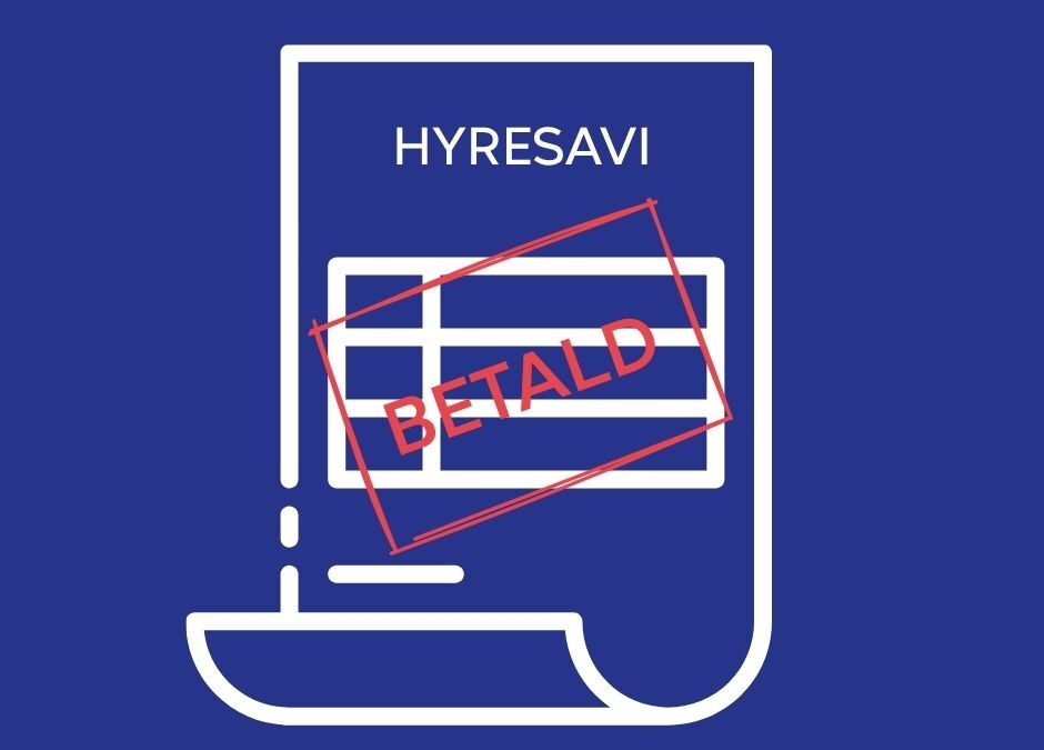 Hyresinbetalningar under semestern