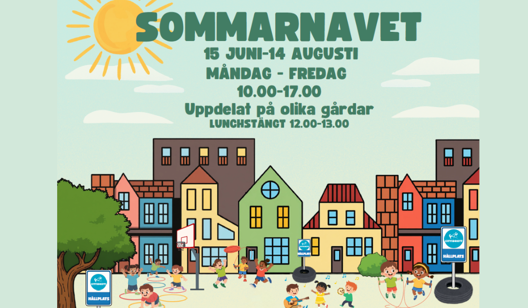 Dags för sommarlovsaktiviteter i Karlslund!