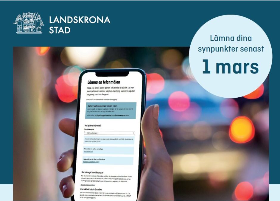 Nu startar årets digitala trygghetsvandring